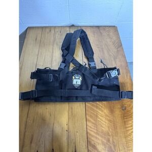 Condor MCR6-002 Rapid Assault Chest Rig Black MOLLE Tactical w/ Tags